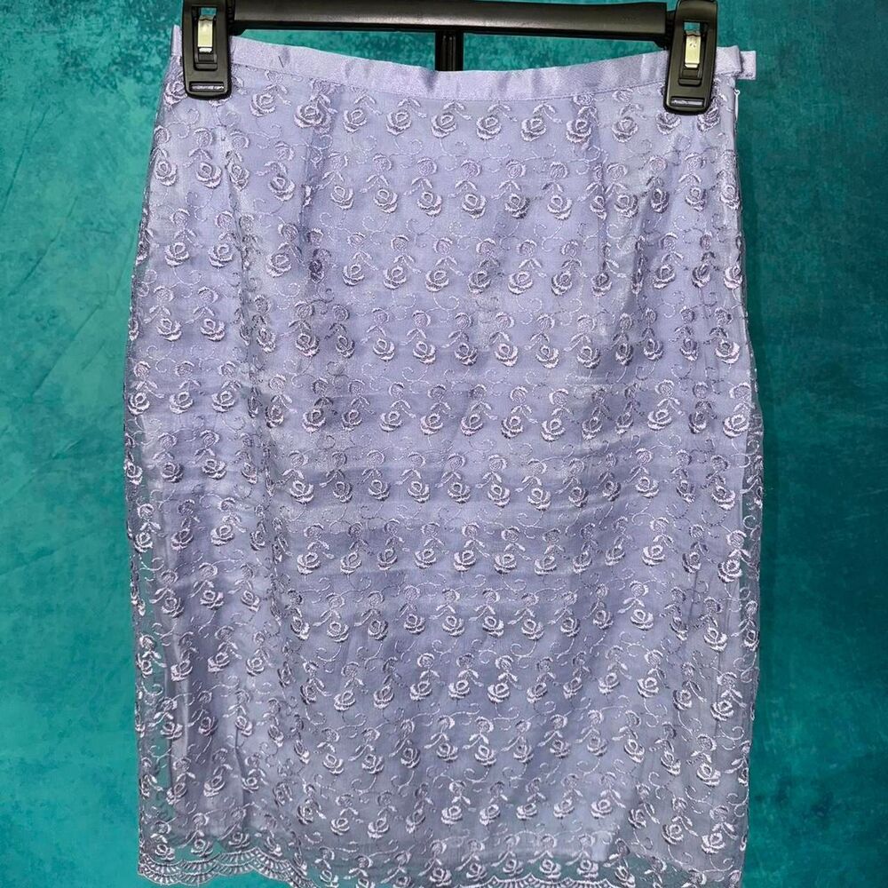 Unbranded Women's Purple and Blue Skirt